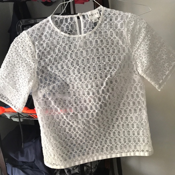 Reiss sheer top - Picture 1 of 3